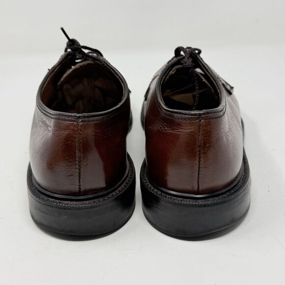 Dexter Derby Dress Shoes Mens 10.5 D Brown Pebble Grain Leather Oxford USA main image 13